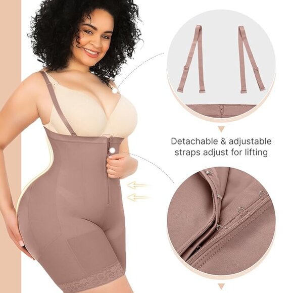 SHAPELLX Fajas Colombianas Shapewear Color: A6-lust - Picture 2 of 4